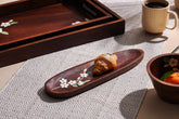 Alamkari India Mango Wood Basic Printed Serving tray